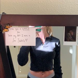 Black brandy top (sold)